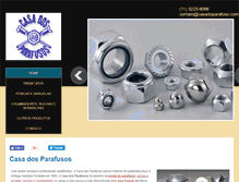 Tablet Screenshot of casadoparafuso.com.br